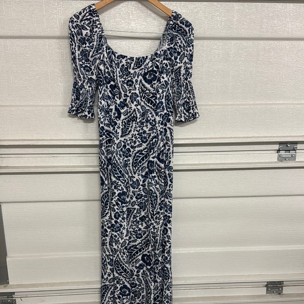 Elegant Floral Print Dress